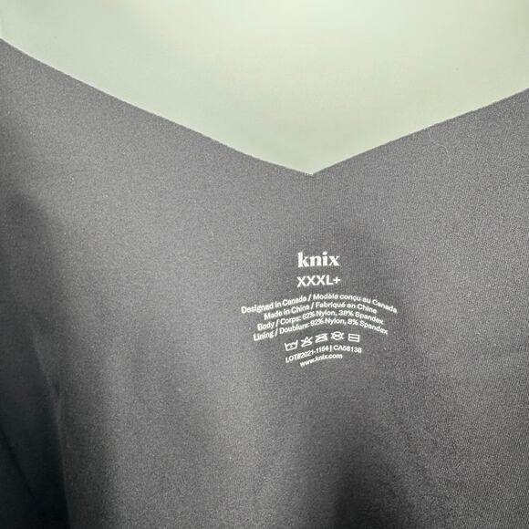 Knix NWT Black LuxeLift Slip Shapewear Slimming Flattering Size XXXL - Picture 3 of 9